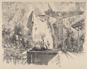 Bau der Bismarck, Hamburg
