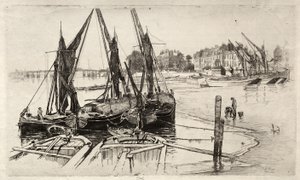 Chelsea, Nr. 1, 1886 von Joseph Pennell