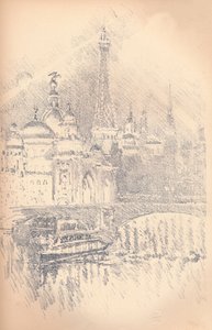 Abendstimmung, Pariser Ausstellung, 1901