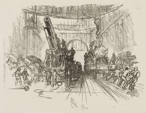 Englische Kriegsarbeit: Bereit für den Krieg von Joseph Pennell