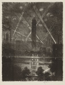 Englische Kriegsarbeit: Schuss von Joseph Pennell