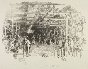 Englische Kriegsarbeit: Die Granatenfabrik von Joseph Pennell