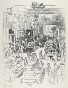 Schalen fertigstellen, 1916 von Joseph Pennell