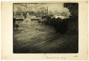 Greenwich Park, Nr. 2 von Joseph Pennell