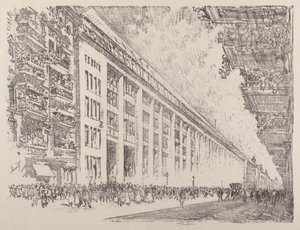 Mittag, General Electric Werke, Berlin von Joseph Pennell