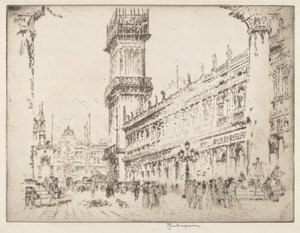 Wiederaufbau des Campanile, Venedig, Nr. II