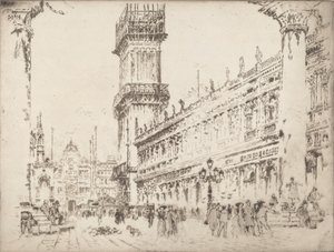 Wiederaufbau des Campanile, Venedig, Nr. II, 1911