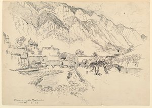 Quelle des Gordicchio von Joseph Pennell