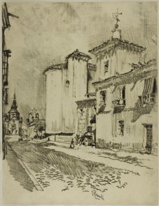 Hohe und stattliche Kirchen von Joseph Pennell