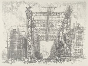 Das Gerüst, 1916