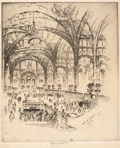 Die Halle des Eisens, Pennsylvania Station, New York