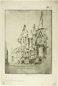 Das Gerichtsgebäude von Joseph Pennell