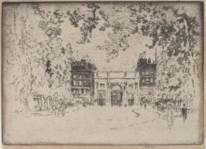 Der Marmorbogen von Joseph Pennell