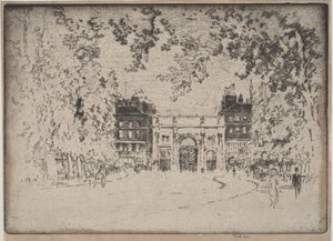 Der Marmorbogen von Joseph Pennell