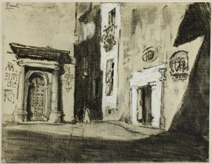 Straßen von Toledo von Joseph Pennell