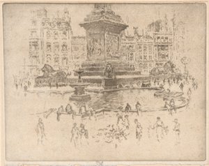 Trafalgar Square von Joseph Pennell
