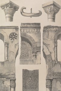 Details, Moschee von Ibn Tulun von Joseph Philibert Girault De Prangey
