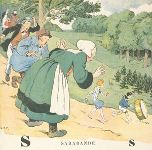 S: Sarabande von Joseph Porphyre Pinchon