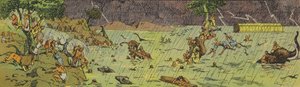 Die Sintflut von Joseph Porphyre Pinchon