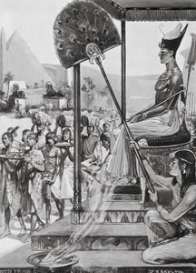 Tribut an Ramses II, XIX. Dynastie von Joseph Ratcliffe (after) Skelton