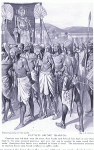Gefangene vor dem Pharao, ca. 1920