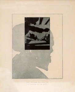 Der Zecher und der Tod, aus der Serie Ein moderner Totentanz