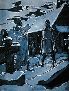 Die Hilfe der Toten, Illustration aus den 
