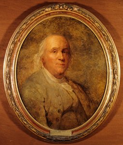 Benjamin Franklin (1706-1790) von Joseph Siffred Duplessis