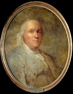 Porträt von Benjamin Franklin (1706-1790) von Joseph Siffred Duplessis