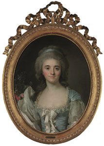 Porträt der Comtesse de Provence (1753-1810) von Joseph Siffred Duplessis