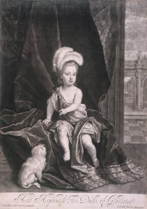 William, Herzog von Gloucester, als Kind, ca. 1720