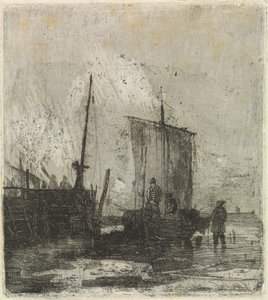 Boote im Dock von Joseph Stannard