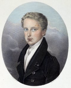 Porträt des Herzogs von Reichstadt (1811-1832), Sohn von Napoleon I. und Marie Louise von Österreich
