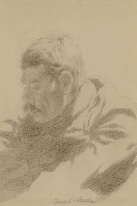 Ruhender Mann von Joseph Stella
