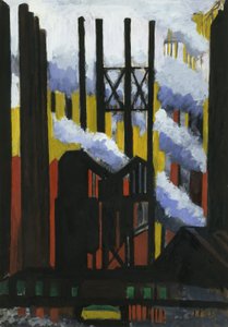 Stahlwerk von Joseph Stella