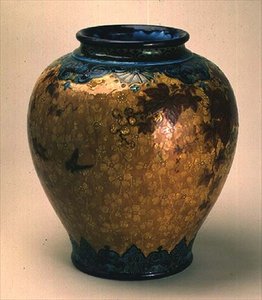 Vase, ca. 1880 von Joseph Theodore Deck