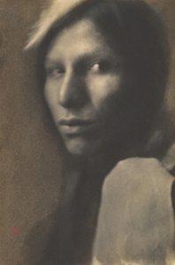 Ein Sioux-Häuptling [Philip Standing Soldier], 1898 von Joseph Turner Keiley