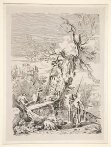 Die Rückkehr vom Fischen von Claude Joseph Vernet