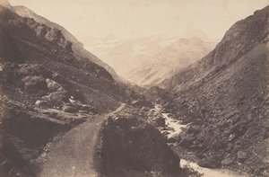 Das Chaos auf dem Weg nach Gavarnie, St-Sauveur, 1853