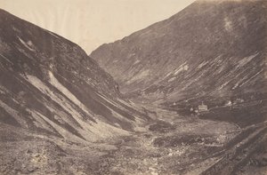 Tal und Kapelle von Héas, St-Sauveur, 1853