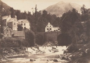 Dorf Gèdres, Route de Gavarnie, 1853