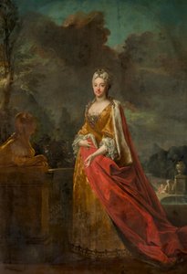 Maria Amalia von Bayern (1701-1756) von Joseph Vivien