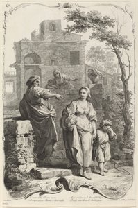 Abraham verabschiedet Hagar