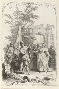 Jephta und seine Tochter von Joseph Wagner