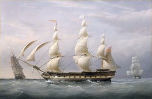 Das Schiff der East India Company 