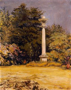 Dorische Säule - der Monolith, Chiswick House von Joseph Williams Topham Vinall