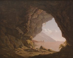 Höhle bei Neapel von Joseph Wright of Derby