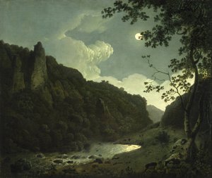 Dovedale im Mondlicht