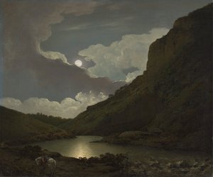 Matlock Tor im Mondlicht von Joseph Wright of Derby
