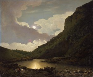 Matlock Tor im Mondlicht